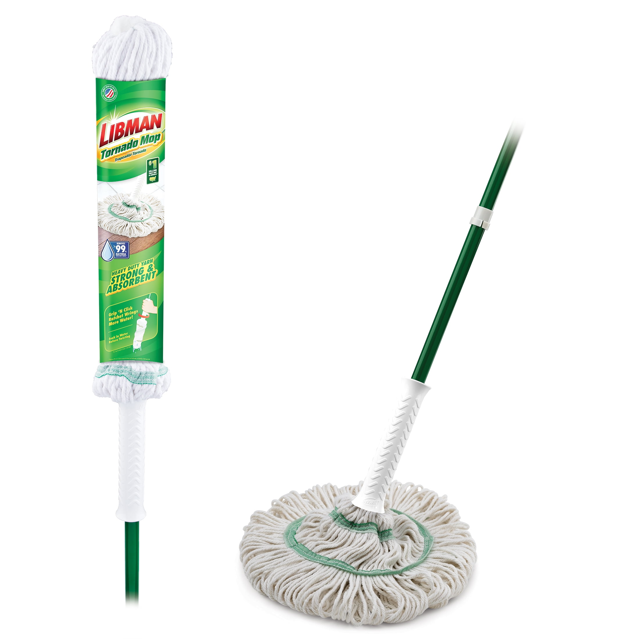 Libman Tornado Mop ® Green White