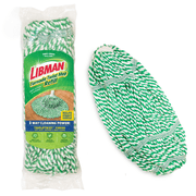 Libman Tornado Twist Mop Refill with Cotton Blend Head Snap-on Attachment