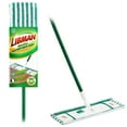 thumbnail image 1 of Libman Wet & Dry Microfiber Mop with Steel Handle, 18" Wide, Green & White, 1 of 9