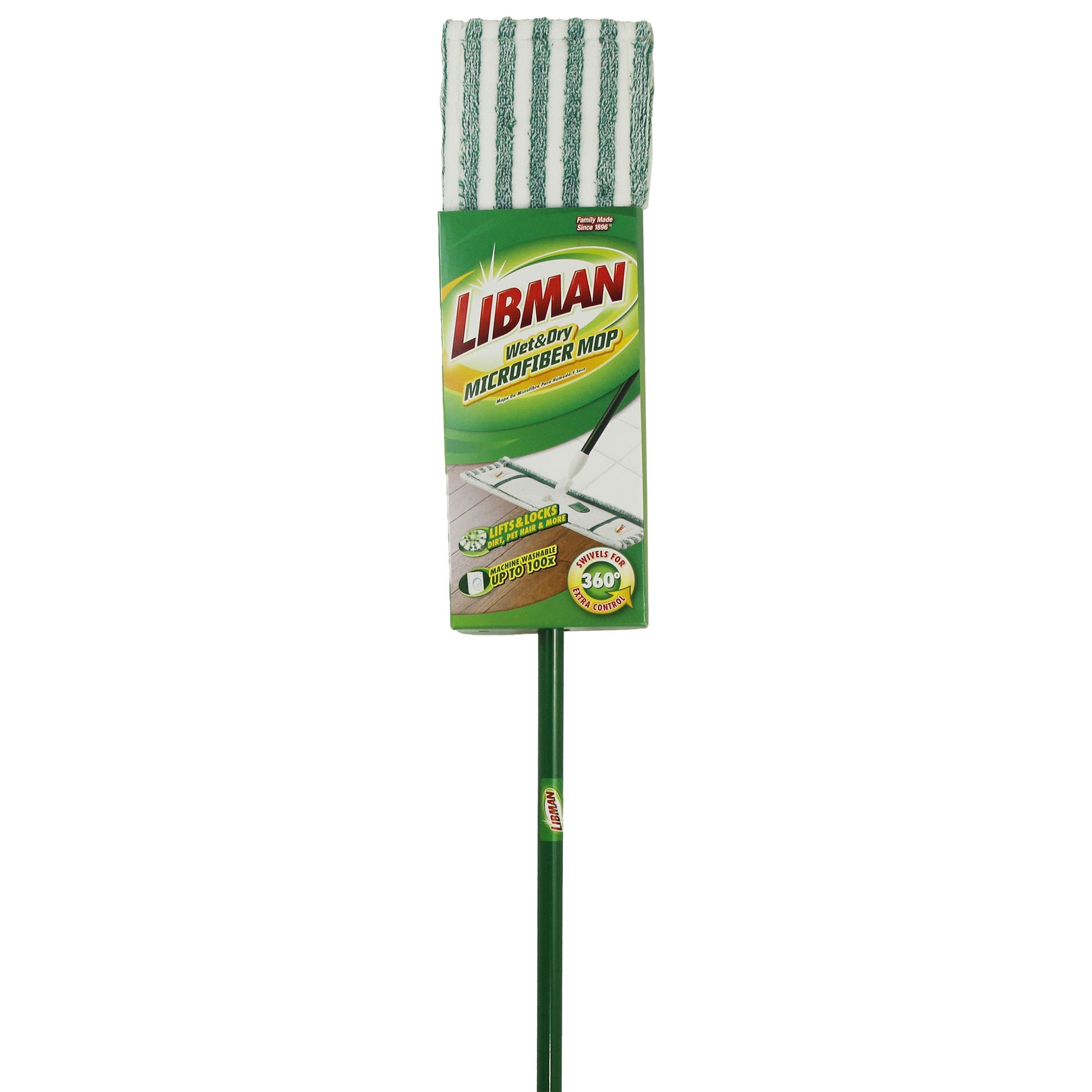 Libman Wet and Dry Microfiber Mop 117