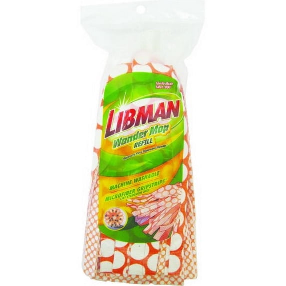 Libman Wonder 10.6 in. Wonder Nylon Mop Refill 1 Pk (Pack of 10)