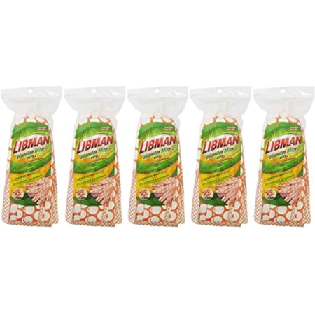 Libman Wonder Mop Refill, 1 (5-(Pack))