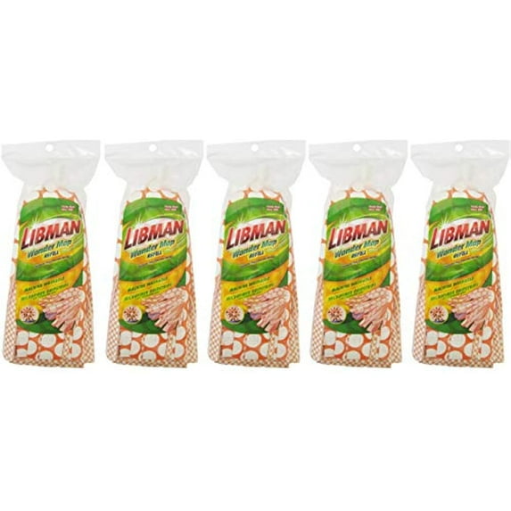 Libman Wonder Mop Refill, 1 (5-(Pack))