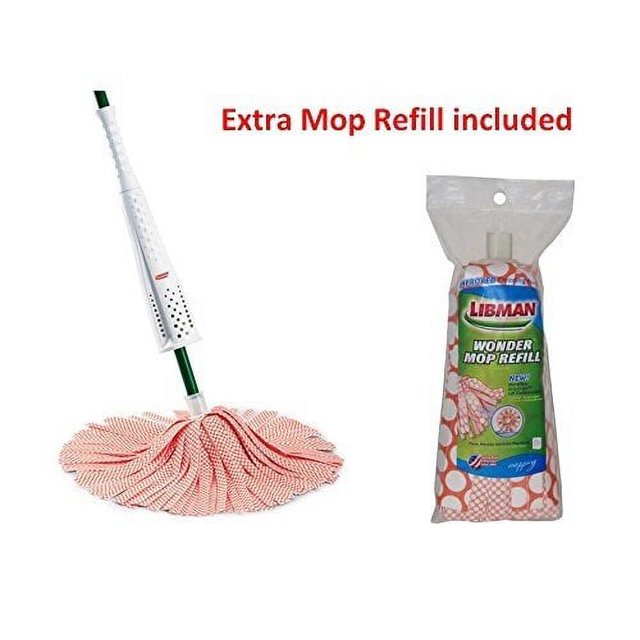Libman Wonder Mop with Extra Mop Refill