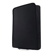 Liboer Dust Cover for ps 5 Slim Console, Compatible with Digital and Disc Edition, Soft Thick Material, Anti-Scratch Waterproof Protector, Black