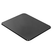 Liboer Hard Mouse Pad for Logitech Microsoft HP Razer, Double-sided Smooth Surface, Durable Resin Material, Black
