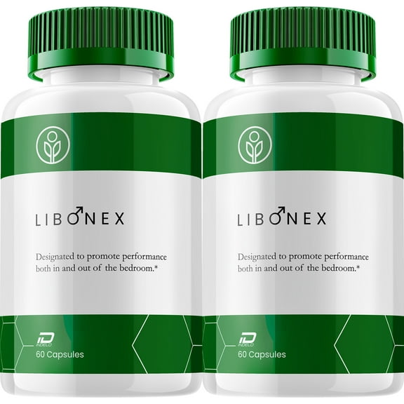 Libonex for Men Capsules – Libo Nex Vitamin Complex Pills, Energy, 2 Pack, 120 Capsules