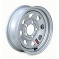 thumbnail image 1 of Libra 13 x 4.5 Trailer Wheel/Rim 5 Lug on 4.5" Bolt Pattern Silver Spoke -17019, 1 of 3