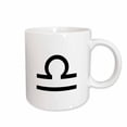 thumbnail image 1 of 3drose, Libra, 15oz Mug, 1 of 6