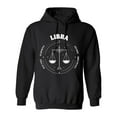 thumbnail image 1 of Libra Balance Harmony Charm Diplomacy Sarcastic Humor Novelty Funny Men's Hoodies, 1 of 2