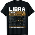 Libra Birthday Gifts Libra Facts Funny TShirt