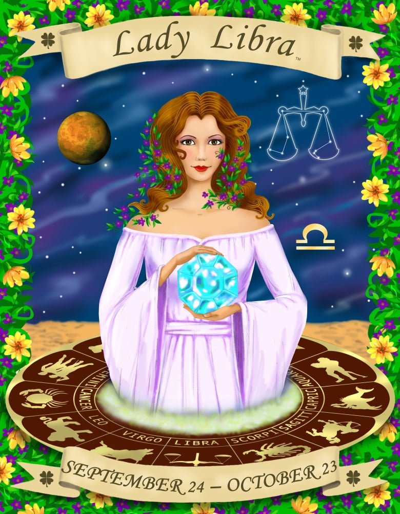 Libra Canvas Art - Sheila Kalisher (25 x 31)