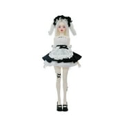 Libra F 1/4 BJD Voluptuous Maid - Anime Kawaii Full Set with Lace Apron Poseable Figure for Cosplay Fullset