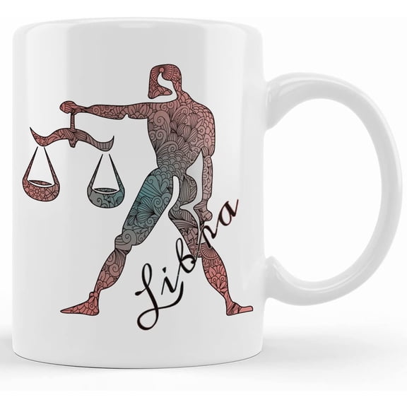 Libra Gift Mug, Sep Birthday Gift, Gift, Zodiac Mug Horoscope, Horoscope Mug, Oct Bday Gift, Magic Mug 11oz 15oz 377, Ceramic Novelty Coffee Mugs 11oz, 15oz Mug, Tea Cup, Gi