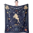 thumbnail image 1 of Libra Gifts Blanket 50"x60", Libra Gifts Women, Libra Zodiac Gifts, Gifts for Libra Women, Libra Birthday Gifts, Astrology Gifts for Women, Zodiac Constellation Horoscope Gifts for Her Wife, 1 of 6