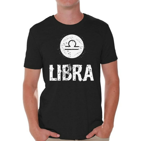 Libra Gifts for Men - Zodiac Sign Tshirts - Birthday Boyfriend Husband Dad