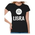 thumbnail image 1 of Libra Gifts for Women - Zodiac Sign Tshirts - Birthday Mom Wife Girlfriend, 1 of 4