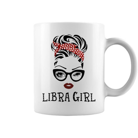 Libra Girl Gift Libra Girl V2 Coffee Mugs