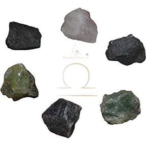 Libra Healing Crystal Set, Zodiac Birthstone Kit for Gift