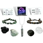 Libra Healing Crystal Set, Zodiac Birthstone Premium Kit for Gift