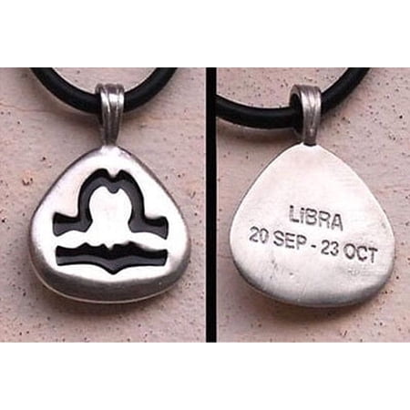 Libra Pendant Horoscope Sign Libra Charm Astrology Jewelry Birth Libra Necklace