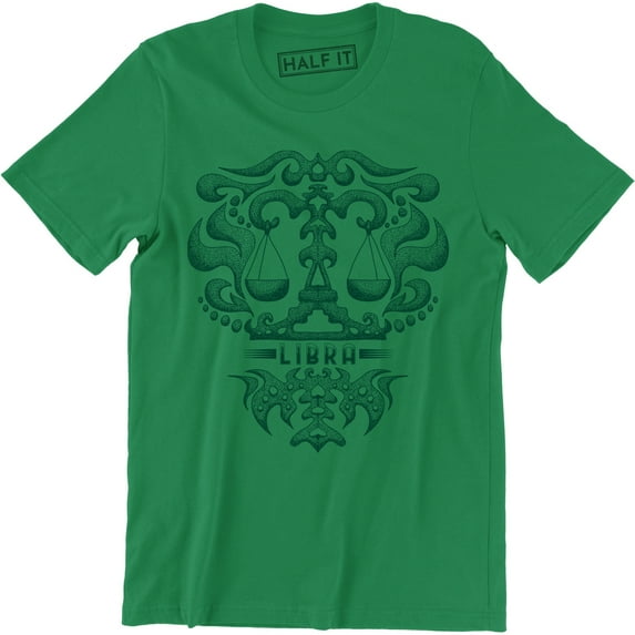 Libra Scrape Zodiac Sign Astrological Astrology Scales Men's T-Shirt
