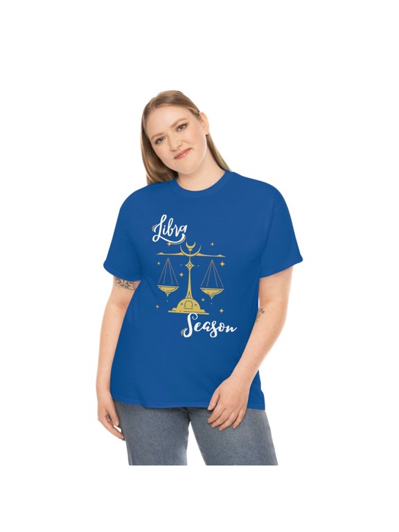 Libra Season Scales Shirt - Astrology Horoscope Zodiac Birthday Gift