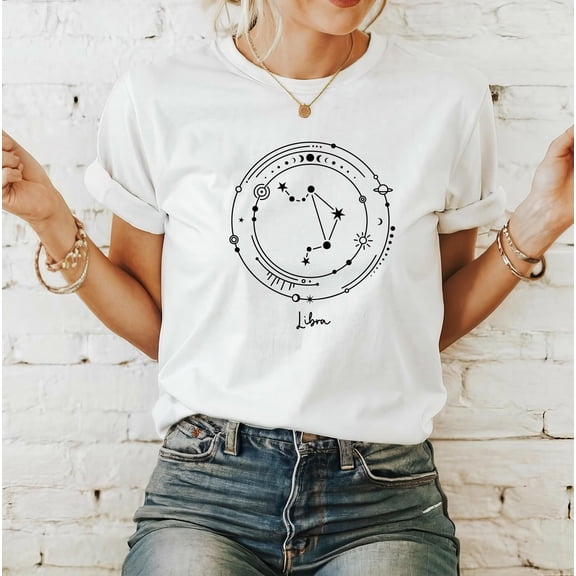 Libra Shirt Libra Zodiac Shirt Libra Gift Libra Horoscope Shirt Libra Astrology Shirt Libr
