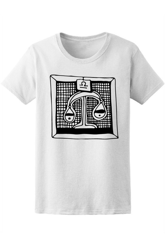 Libra Sketch Tee Women's -Image by Shutterstock