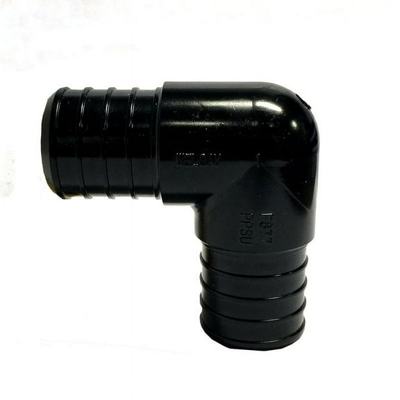 Libra Supply 1/2 inch PPSU PEX Elbow, Barb x Barb, (Bag of 20 pcs, Click in for more size options), 1/2'', 1/2-inch Pex Fitting Plumbing Supply
