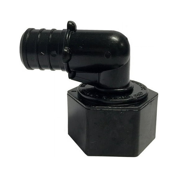 Libra Supply 1/2 inch PPSU PEX Female Elbow, Barb x FIP, (Bag of 10 pcs, Click in for more size options), 1/2'', 1/2-inch Pex Fitting Plumbing Supply