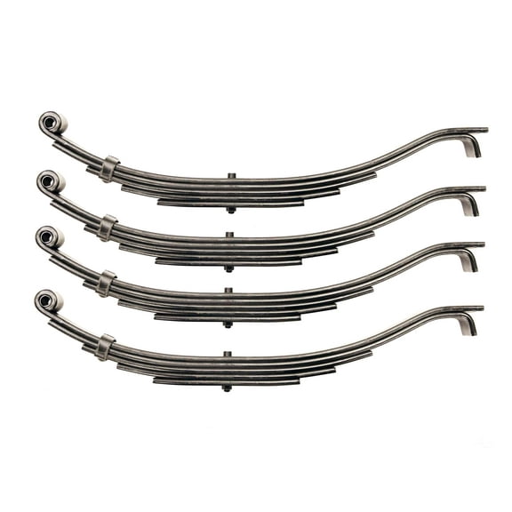 Libra Trailer Leaf Spring 5 Leaf Slipper 3500# Capacity for 7000# 7K Axle -Set 4