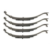 Libra Trailer Leaf Spring 5 Leaf Slipper 3500# Capacity for 7000# 7K Axle -Set 4