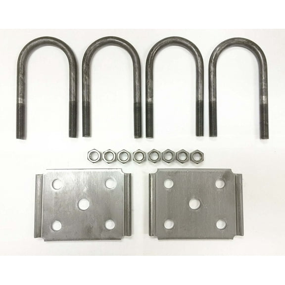 Libra Trailer Parts New trailer U bolt kit for Round Axle - 20079