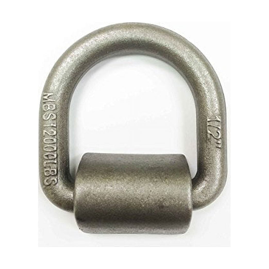 1/2 Weld On D Ring LIBRA Set Of 6 Weld-on 1/2" Forged D-Rings For - Foto 6