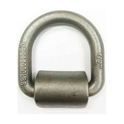 Libra Weld-on 1/2" Forged D-Rings for Trailer, Truck, Tie-down Ring-27011, Set 6
