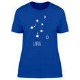thumbnail image 1 of Libra White Stars Tee Women's -Image by Shutterstock, 1 of 1