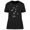 thumbnail image 1 of Libra White Stars Tee Women's -Image by Shutterstock, 1 of 1