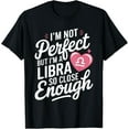 thumbnail image 1 of Libra Zodiac Sign Birthday Horoscope Astrology T-ShirtMen and women, Black T-shirt, size: Extra large, 1 of 4