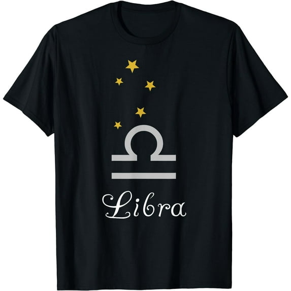 Libra Zodiac Sign, Constellation, Stars, Astrology Libra T-Shirt