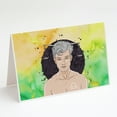 thumbnail image 1 of Libra Zodiac Sign Greeting Cards and Envelopes Pack of 8, 1 of 2
