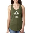 thumbnail image 1 of Libra Zodiac Sign Racerback Tank, 1 of 1