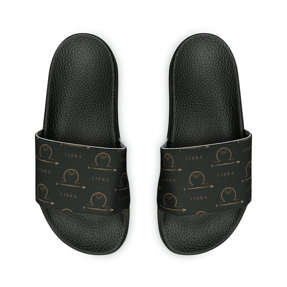 Libra Zodiac Symbol Women's PU Slide Sandals