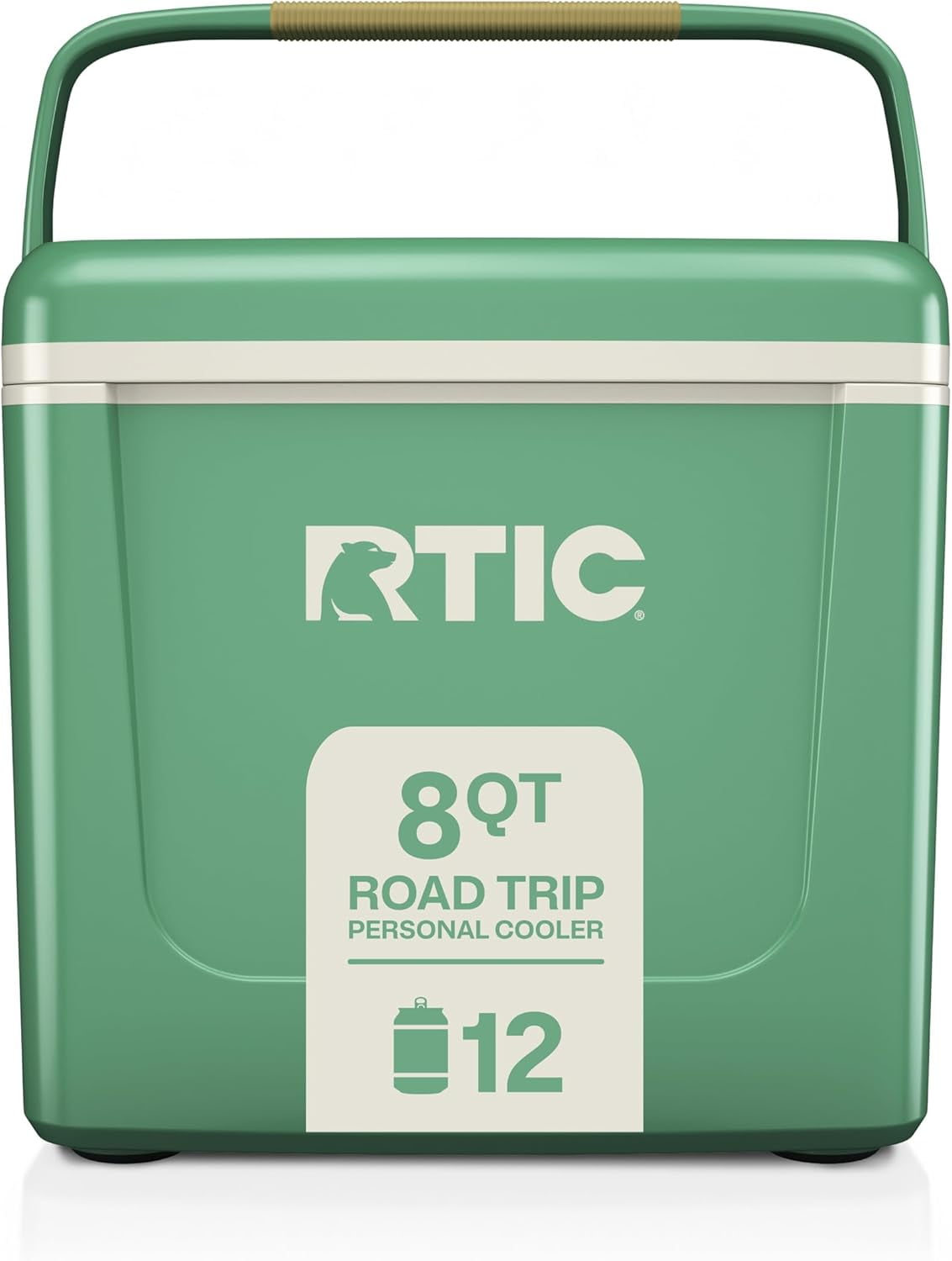LibraMAl 8 QT Road Trip Personal Cooler, Small, Compact, Insulated, Portable Ice Chest Box for Food, Drink, Beverage, Beach, Camping, Picnic, Fishing, Boat, 12-Can Capacity