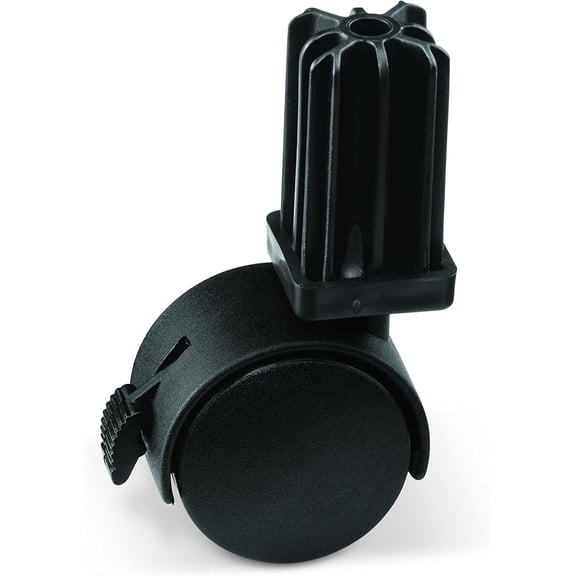 LibraMal Caster Wheel (Includes Caster Insert) Fits Genesis 10005000, Gold B/C (2002+), Platinum 1 & Select Performer/Ranch Kettle Charcoal Grills