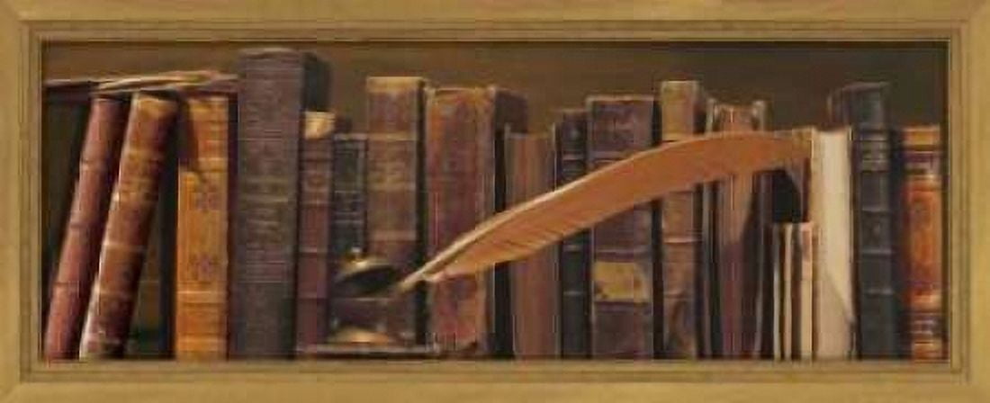 Librairie II Canvas Art - Alain Pelletier (10 x 20)
