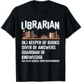thumbnail image 1 of Librarian Definition Library Librarian T-Shirt, 1 of 4