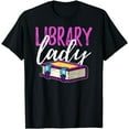 thumbnail image 1 of Librarian Library Reading Bookworm Books T-Shirt, 1 of 4