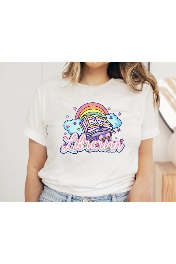 Librarian Shirt, Librarian Tee, School Librarian Gift, Library Lady Shirt, Librarian TShirt TSHIRT All Size S-5XL
