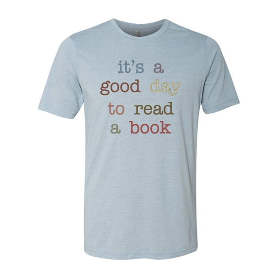 Librarian Shirt, Teacher Shirt, It's A Good Day To Read A Book, Reading Gift, Book Lover Shirt, Gift For Book Worm, Reading Shirt, Unisex, Stonewash Denim, 2XL